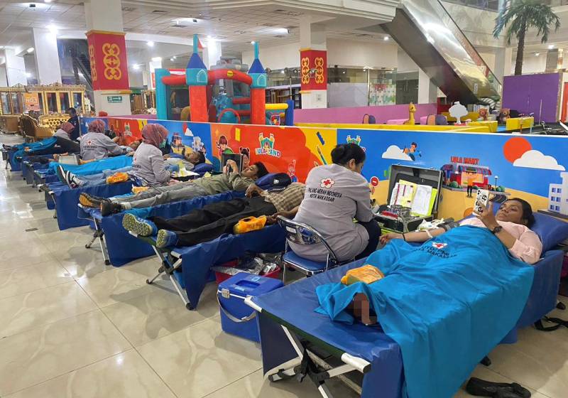 Gelar Donor Darah, GMTD Kumpulkan 100 Kantong Darah