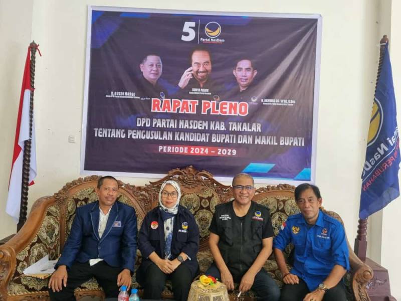 Tidak Penuhi Janji Politiknya 2019-2024.Pengurus Nasdem. Tolak Nama Syamsari di Usul Ke DPW