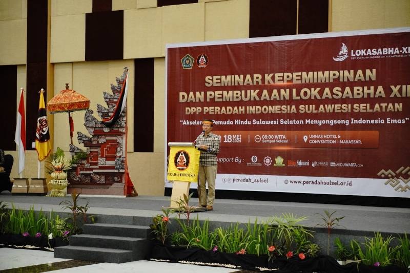 Buka Musda Peradah Sulsel, Dirjen Bimas Hindu Ajak Pemuda Hindu Wujudkan Kerukunan