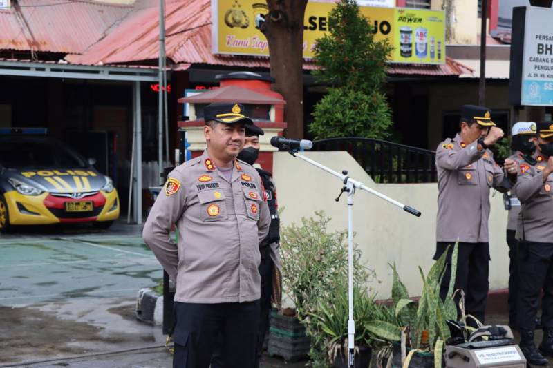 Laksanakan Instruksi Kapolda, Kapolres AKBP Yudi Frianto Perintahkan Kapolsek dan Kasat Tertibkan Parkir Liar