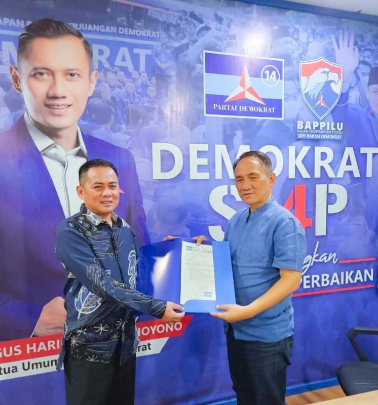 Sumarling Majja Kantongi Surat Tugas DPP Demokrat untuk Maju di Pilkada Kolut