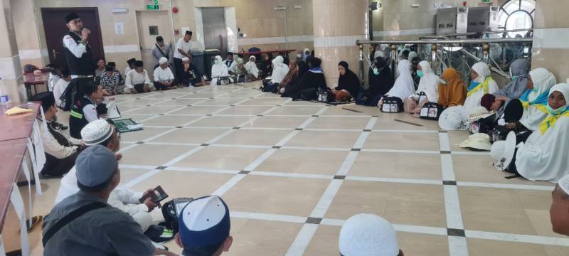Kloter 3 UPG Mantapkan Manasik Haji dan Umrah Sebelum ke Makkah