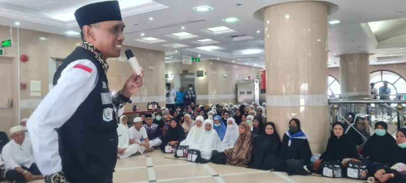 Kloter 3 UPG Mantapkan Manasik Haji dan Umrah Sebelum ke Makkah