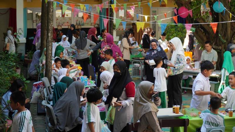 Kembangkan Kreativitas hingga Jiwa Kewirausahaan, SD Islam Athirah Baruga Gelar Panen Karya