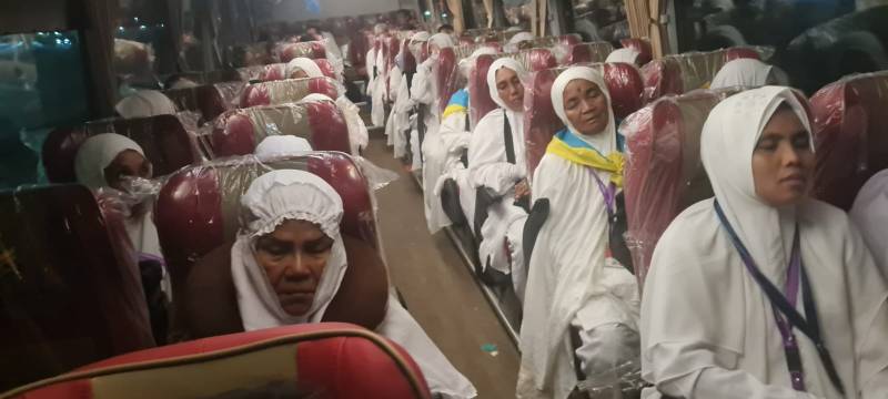 Jemaah Kloter 3 UPG Tiba Mekkah, Seorang Jalani Perawatan