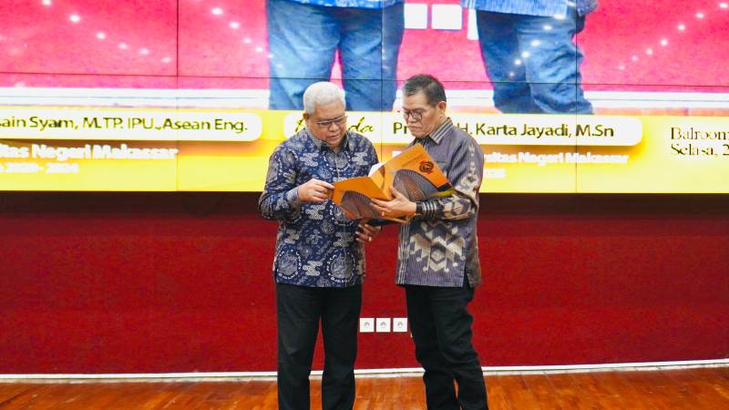 Prof Karta Jayadi Siap Bangun UNM dan Lanjutkan Warisan Prof Husain 