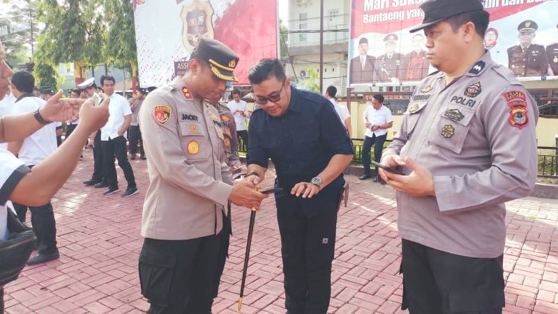 Tindaklanjut Rakernis Bid Propam Polda Sulsel, Kapolres Lakukan Gaktibplin ke Personel Polres Bantaeng