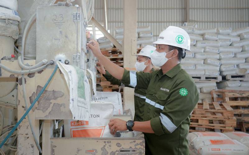 Mortar Instan Kalla Beton Bikin Pengerjaan Bangunan Makin Praktis