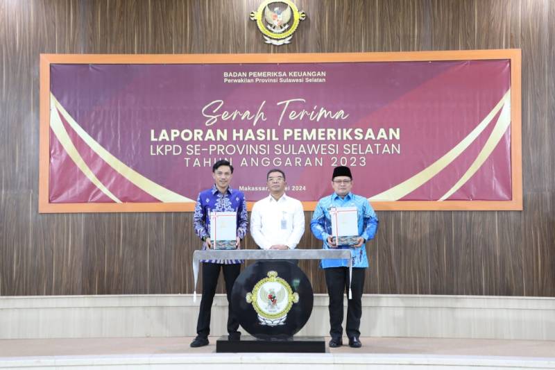 Konsisten Kelola Keuangan Secara Transparan, Pemkab Bantaeng Raih WTP ke-9