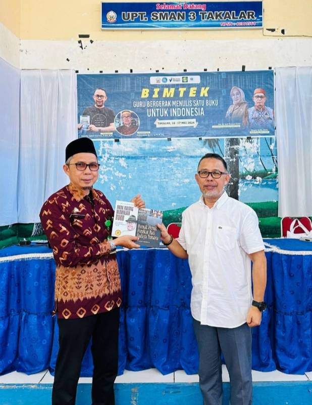 HBN di Sulsel Diperingati di SMAN 3 Takalar Gelar Festival Literasi, BAK Contoh Baik GLS