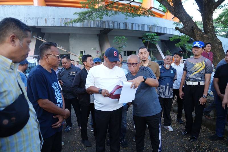 Pj Gubernur Pastikan Pembangunan Stadion Sudiang Telah Dianggarkan di APBN