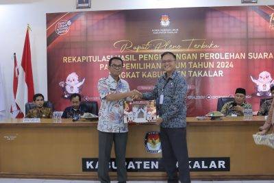 Pj Bupati Takalar Hadiri Rapat Pleno Rekapitulasi Hasil Pemilu 2024