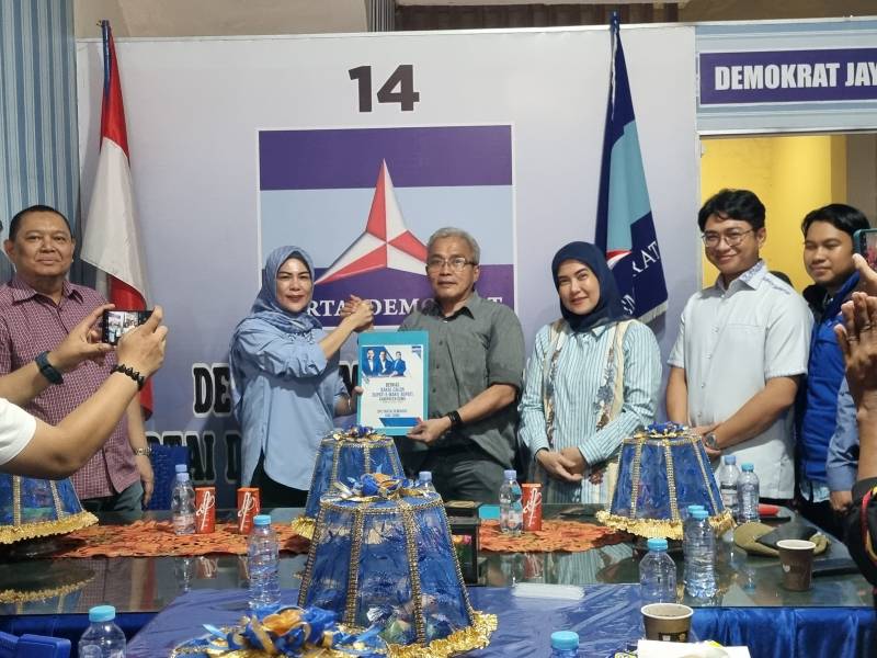 Dampingi Rismawati Kadir Nyampa Daftar Cawabup Gowa di Partai Demokrat, Aliyah Mustika Ilham : Perempuan Miliki Ruang Yang Sama di Perhelatan Pilkada