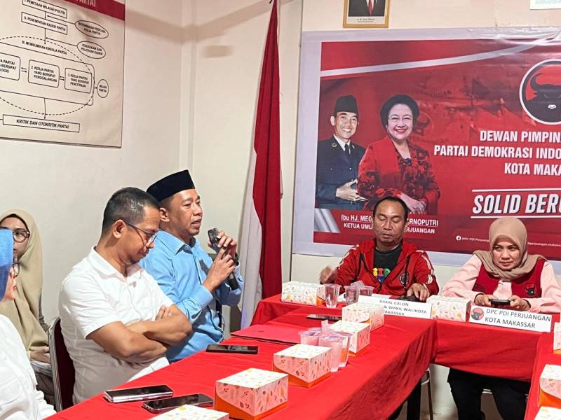 Di PDI Perjuangan, Seto Ingin Jadikan "Makassar Juara"