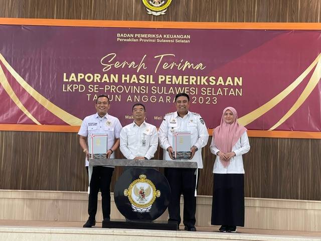 Maros Raih Opini WTP Ke-12 Berturut-turut dari BPK Perwakilan Sulsel