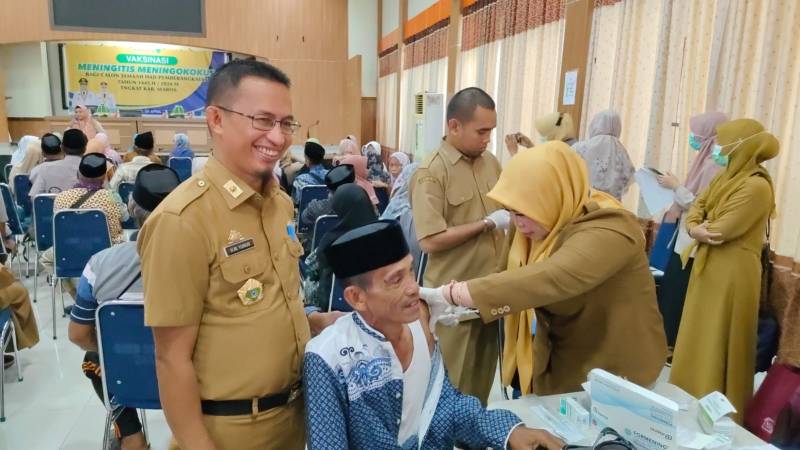 330 CJH Maros Jalani Tes Kesehatan