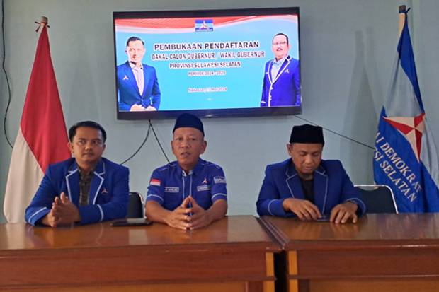 Besok, Demokrat Sulsel Uji 122 Bakal Calon Kepala Daerah
