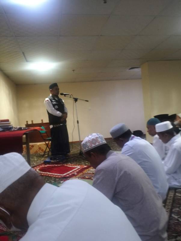 Pembimbing Kloter 17 UPG, Khatib Jumat di Kantor Sektor 1 Makkah, Tekankan Dua Hal