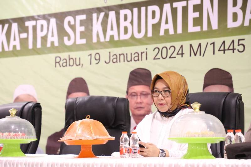 Pj Ketua Tim Penggerak PKK Bantaeng Hadiri Wisuda Akbar BKPRMI Se Kabupaten Bantaeng