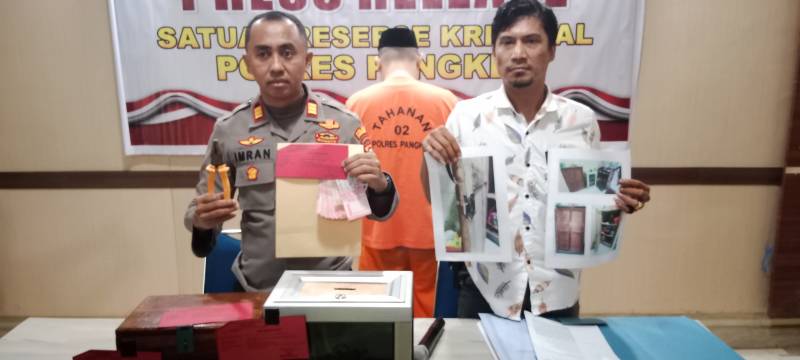 Sikat Uang Kotak Amal Masjid Rp6juta untuk Bayar Cicilan Motor