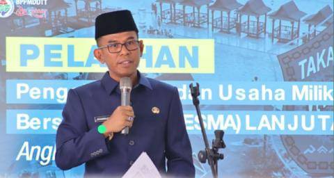Pj Bupati Takalar Buka Pelatihan BUMDesma