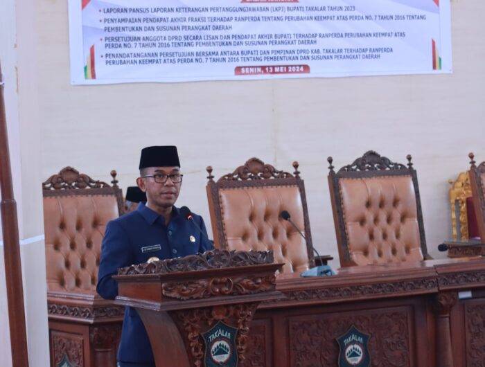 Pj Bupati Takalar Hadiri Rapat Paripurna Pembahasan LKPj 2023