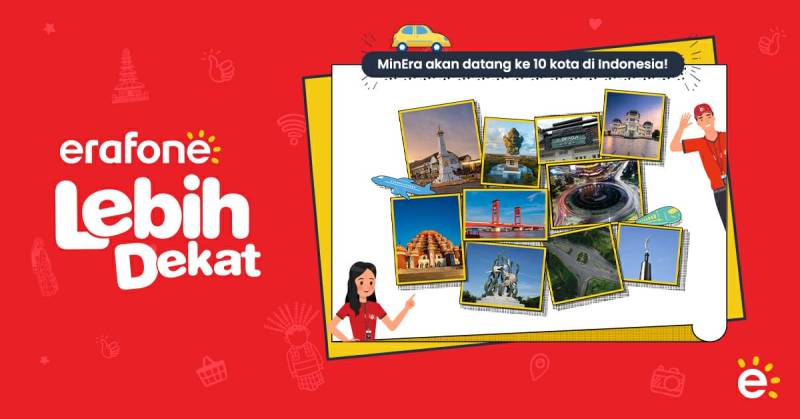 Makin Dekat dengan Masyarakat Lokal, “erafone Lebih Dekat” Hadir di Makassar