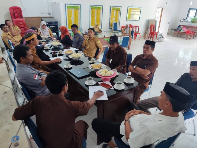 Tindak Lanjuti Kegiatan Temu Warga, Pemdes Saotanre Bersama BPD Lakukan Musyawarah Internal