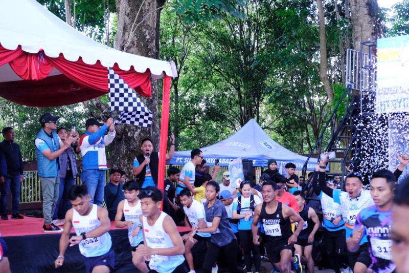 Seribu Peserta Cross Country Run 2024 Ramaikan Event Beautiful Malino