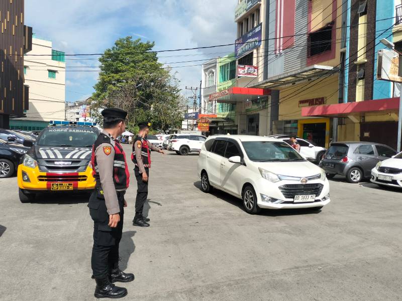 Piket Patko Sat Samapta Polres Pelabuhan Makassar Gelar Patroli Commander Wish