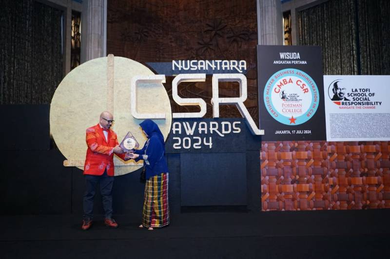 Program CSR KALLA Desa Bangkit Sejahtera Cegah Stunting, Raih Penghargan dalam Nusantara CSR Award 2024