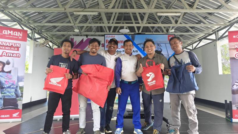 Astra Motor Sulsel Beri Edukasi Safety Riding kepada 107 Karyawan di Luwu Timur