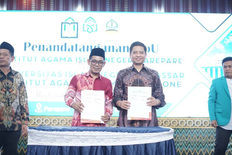 UIN Alauddin Makassar dan Kanwil Kemenag Sulsel Teken MoU, Penguatan Tri Darma Perguruan Tinggi