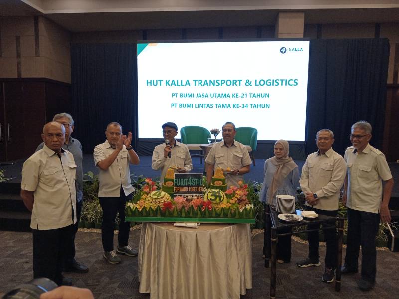 Rayakan HUT, Kalla Translog Siap Beri Pelayanan Terbaik