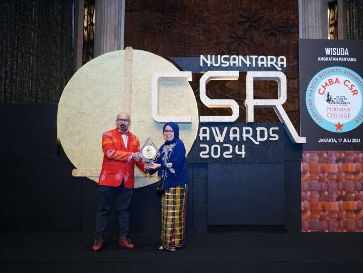 Program CSR KALLA Desa Bangkit Sejahtera Cegah Stunting, Raih Penghargan dalam Nusantara CSR Award 2024