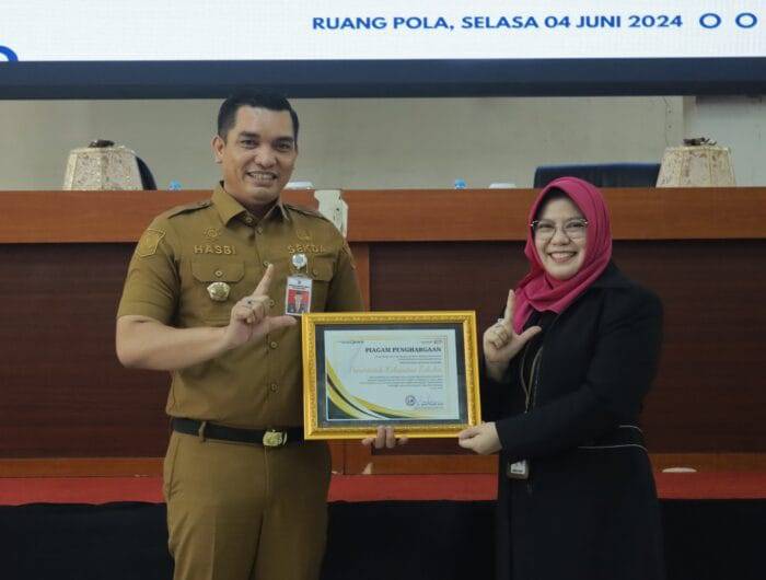 Sekda Takalar Terima Peserta Locus Visitasi Kepemimpinan Nasional Peserta PKN Tk II Angkatan V Puslatbang KMP