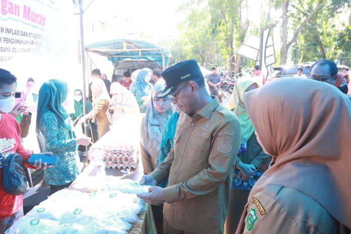 Jelang Idul Adha, Pemkab Takalar Gelar Pasar Murah