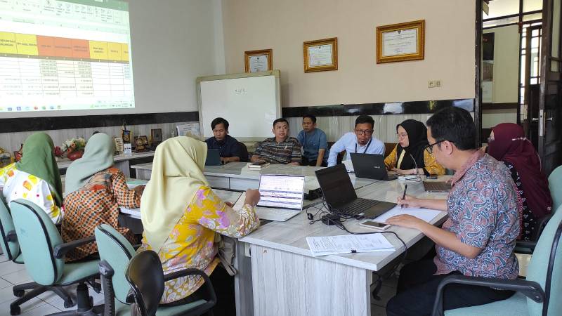 Diskominfo SP dan Tim TAPD Pemprov Sulsel Gelar Rapat Terkait Rasionalisasi Anggaran