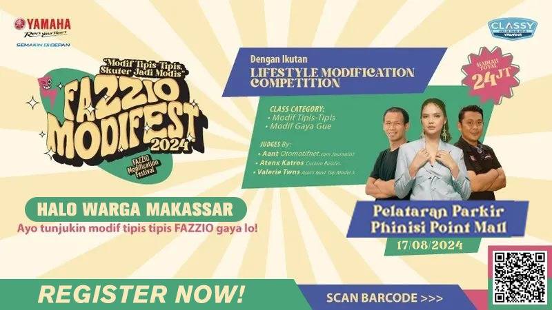 Festival Modifikasi Terbesar se-Indonesia, Fazzio Modifest Segera Hadir di Makassar