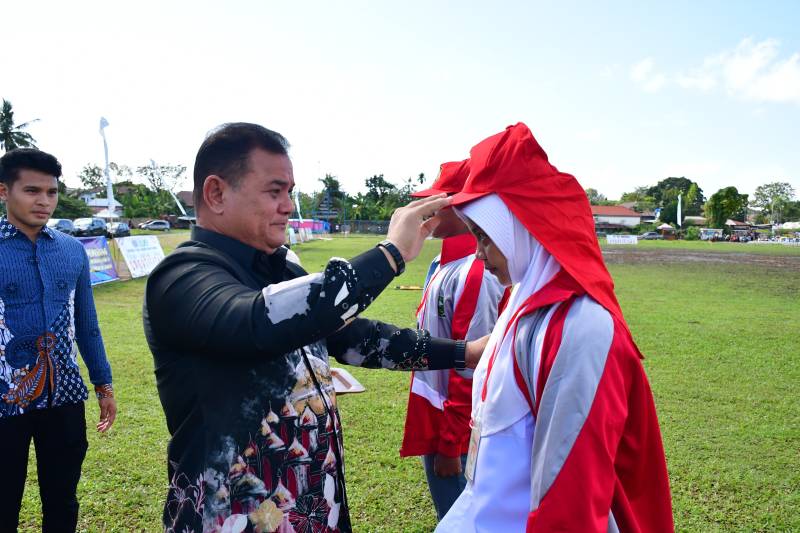 PJ Bupati Sinjai Buka Pemusatan Diklat Capaskibraka Tingkat