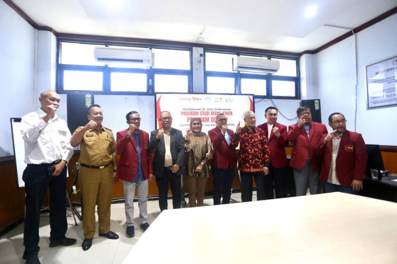 Institut Bisnis & Keuangan Nitro Resmi Buka Program Doktor Manajemen