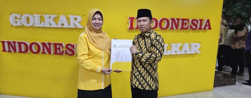 Golkar Resmi Usung Kartini-Muzakkir di Pilkada Sinjai