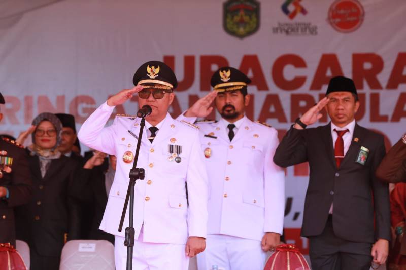 Upacara HUT Republik Indonesia ke-79 di Luwu Timur Sukses Digelar