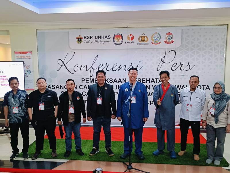 Bapaslon MYL- ARA Jalani Tes Kesehatan