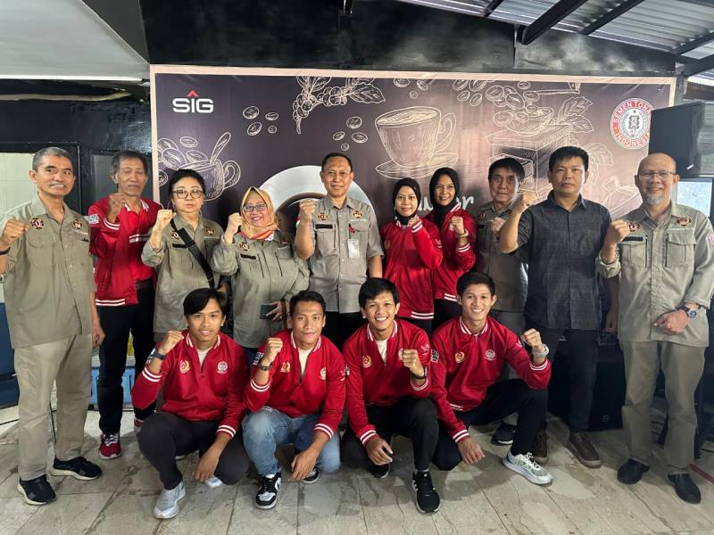 PT Semen Tonasa Lepas Atlet Perkemi Sulsel ke PON XXI Aceh