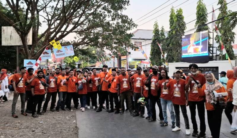 Relawan Pro IN Komitmen Memenangkan Pasangan Indira-Ilham Ari Fauzi di Pilwalkot 