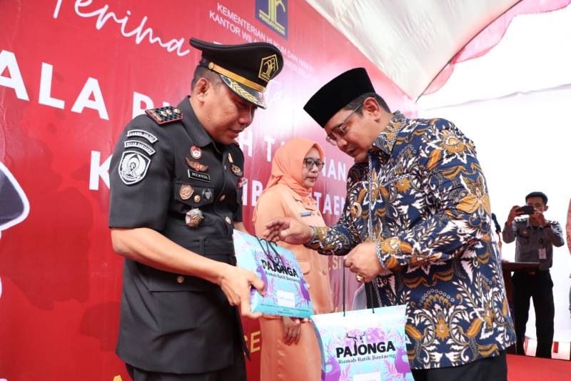 Bersama Unsur Forkopimda, Pj Bupati Saksikan Serah Terima Jabatan Kepala Rutan
