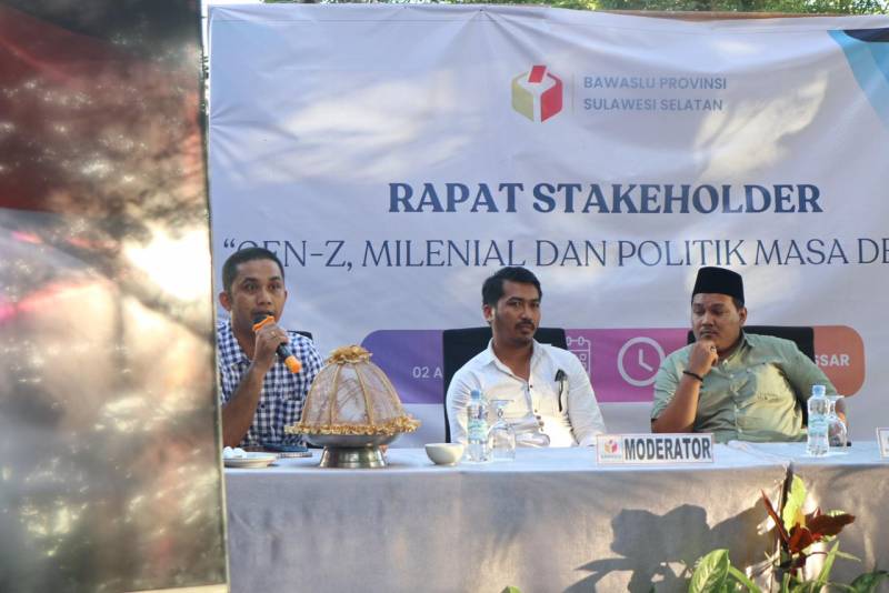 Bawaslu Sulsel Gelar Dialog “Gen-Z, Millenial dan Politik Masa Depan