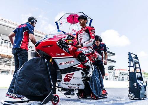 Jebolan Astra Honda Racing School Fadillah Arbi Aditama Tampil di MotoGP Aragon