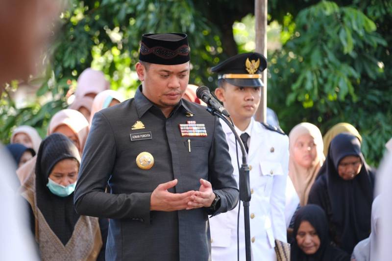 Bupati Adnan Lepas Jenazah Asisten II Setkab Gowa 